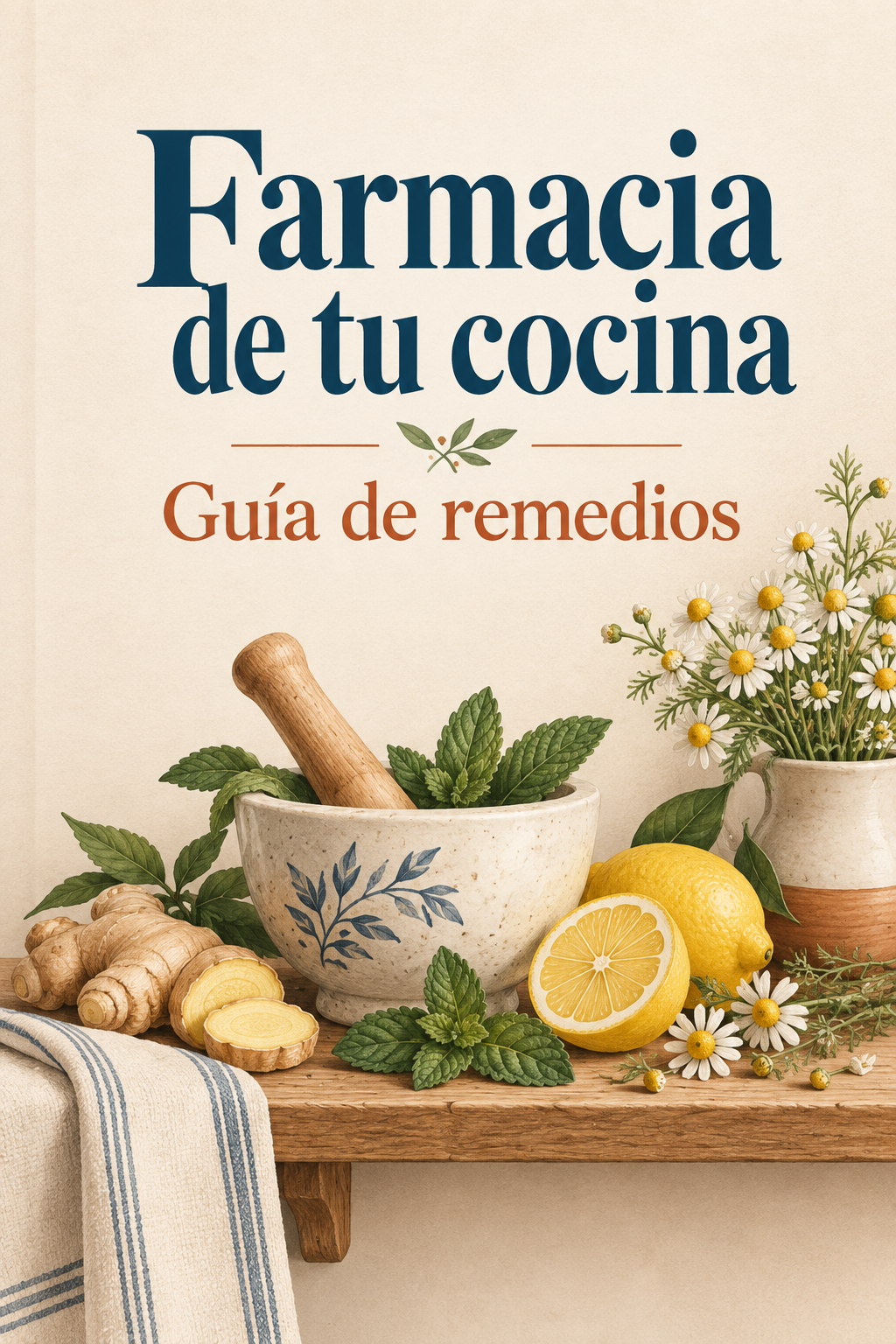 Portada de Farmacia de tu cocina: Guía de remedios