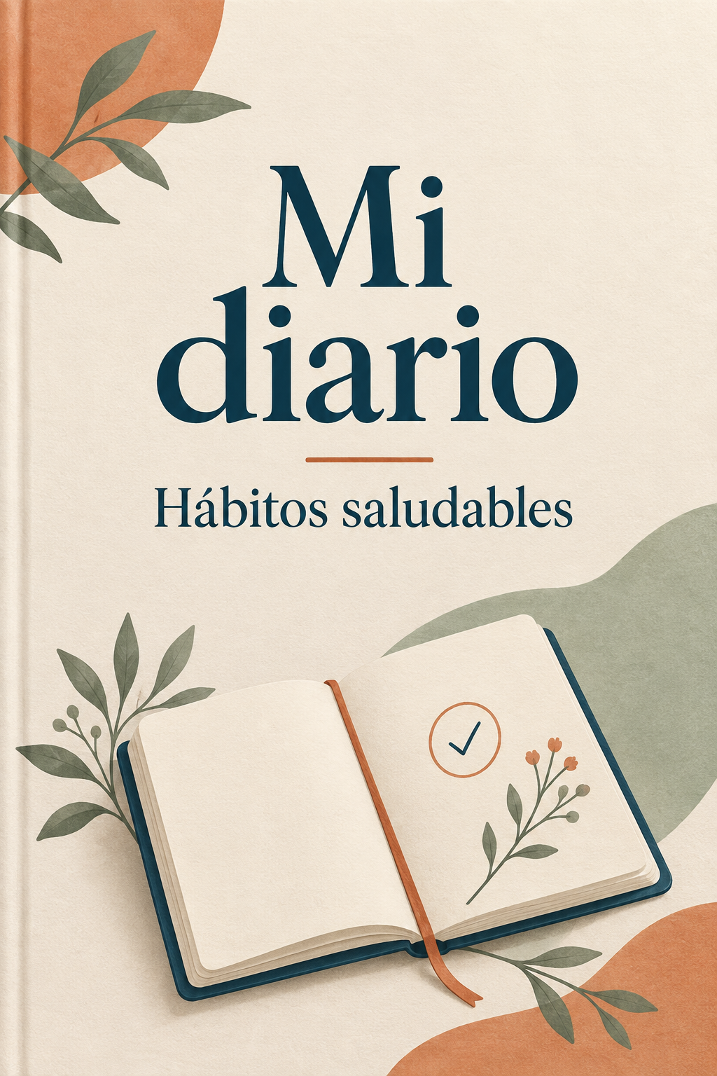 Portada de Mi diario: Hábitos saludables